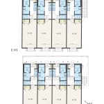 【間取り図】1K×8戸