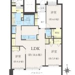 【間取り】3LDK