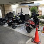 【バイク置き場】 バイク置き場　月額　1500円。空き状況は随時ご確認ください。
