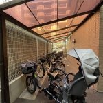 【駐輪場】駐輪場は月額200円になります。空き状況は随時ご確認ください。