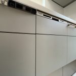 【ビルトイン食洗機】 食洗機は洗浄力、高温の除菌効果、節水効果があります。家事の時短にもなります。