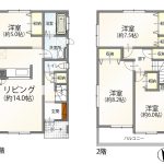 【間取り図】3LDK+S