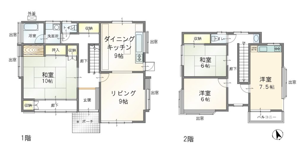 【間取り図】4LDK