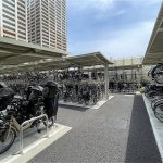 【駐輪場】 駐輪場の様子です。整理整頓されていて管理体制の良さがうかがえます。