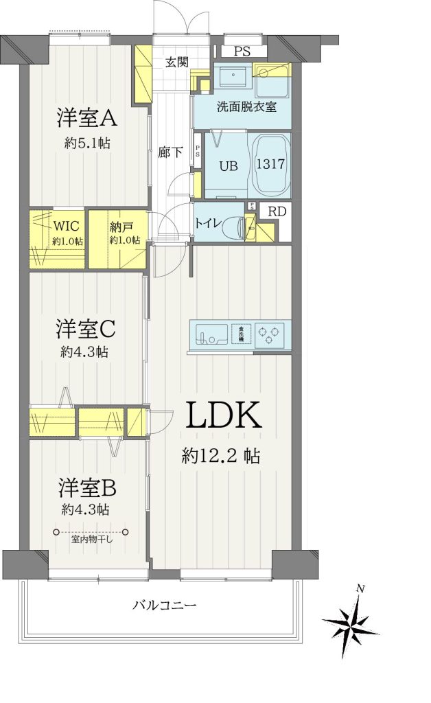 【間取り】