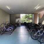 【駐輪場】 駐輪場の様子です。駐輪場は、年額500円になります。空き状況は随時ご確認ください。