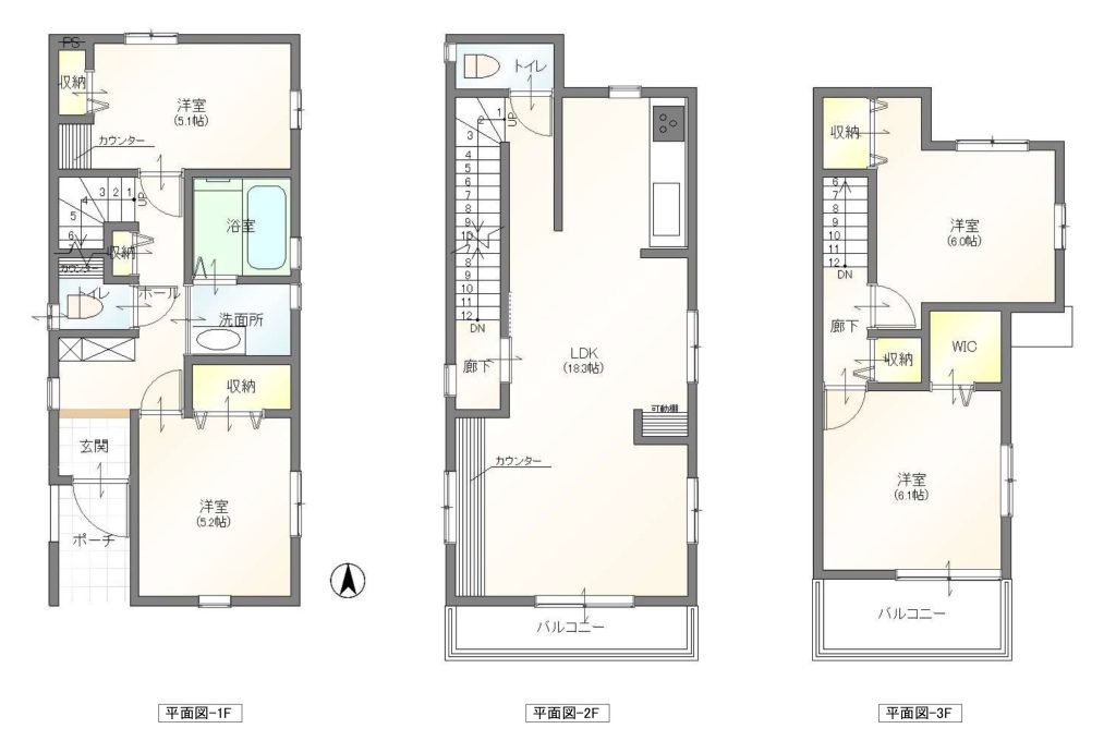 【間取り】4LDK