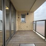 【バルコニー】 リビングのサッシはフルオープンになるので開放感を味わっていただけます。